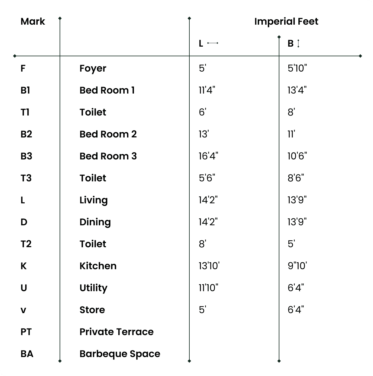 table-flat-a6